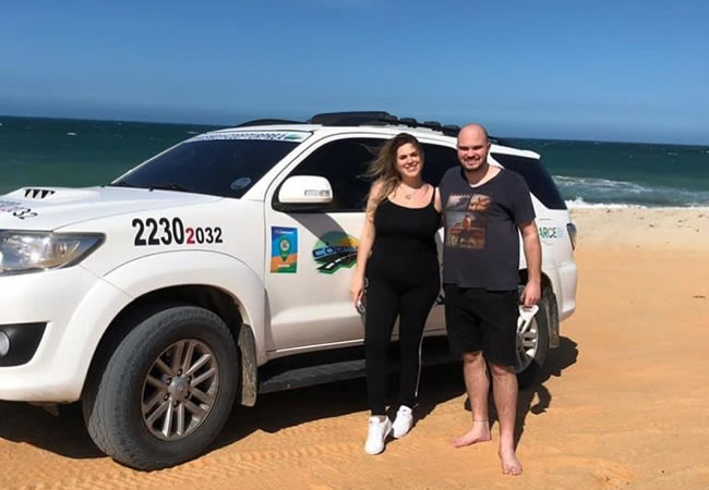 Transfer Fortaleza para Jericoacoara por Praias